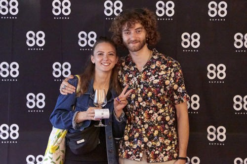 Årgang 11 fra SUPER8 til afgangspremiere i Nordisk Film Biografer på Trøjborg. Foto: Frida Sonne Hjulmand.