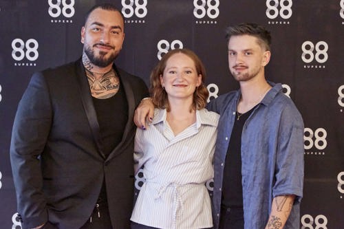Årgang 11 fra SUPER8 til afgangspremiere i Nordisk Film Biografer på Trøjborg. Foto: Frida Sonne Hjulmand.