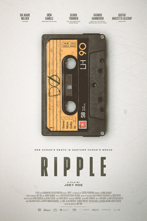 Filmplakat for Super8-afgangsfilmen Ripple