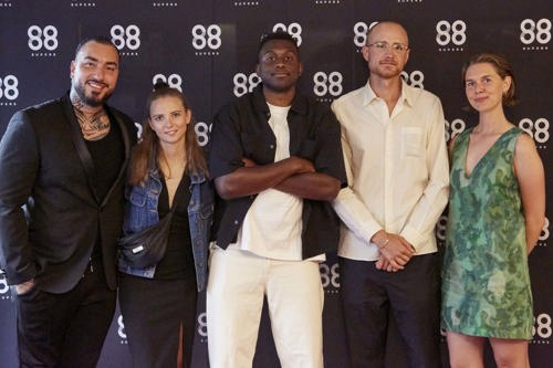Årgang 11 fra SUPER8 til afgangspremiere i Nordisk Film Biografer på Trøjborg. Foto: Frida Sonne Hjulmand.