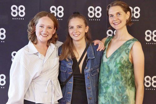 Årgang 11 fra SUPER8 til afgangspremiere i Nordisk Film Biografer på Trøjborg. Foto: Frida Sonne Hjulmand.