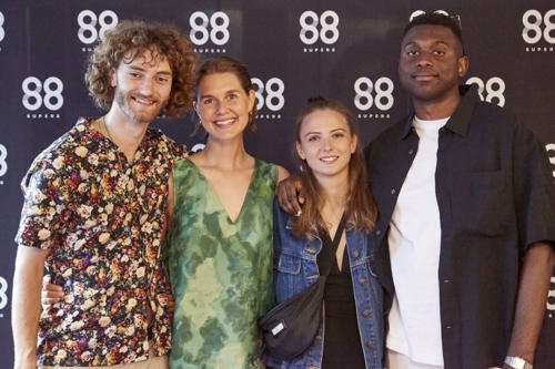 Årgang 11 fra SUPER8 til afgangspremiere i Nordisk Film Biografer på Trøjborg. Foto: Frida Sonne Hjulmand.