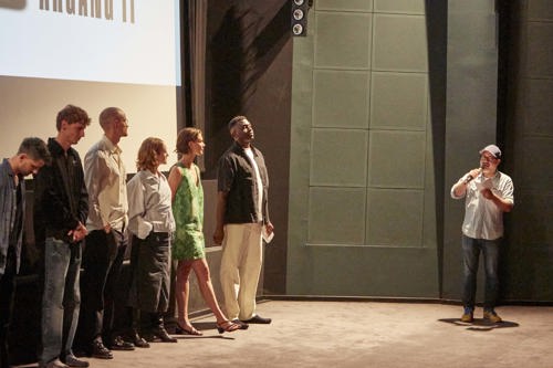Årgang 11 fra SUPER8 til afgangspremiere i Nordisk Film Biografer på Trøjborg. Foto: Frida Sonne Hjulmand.