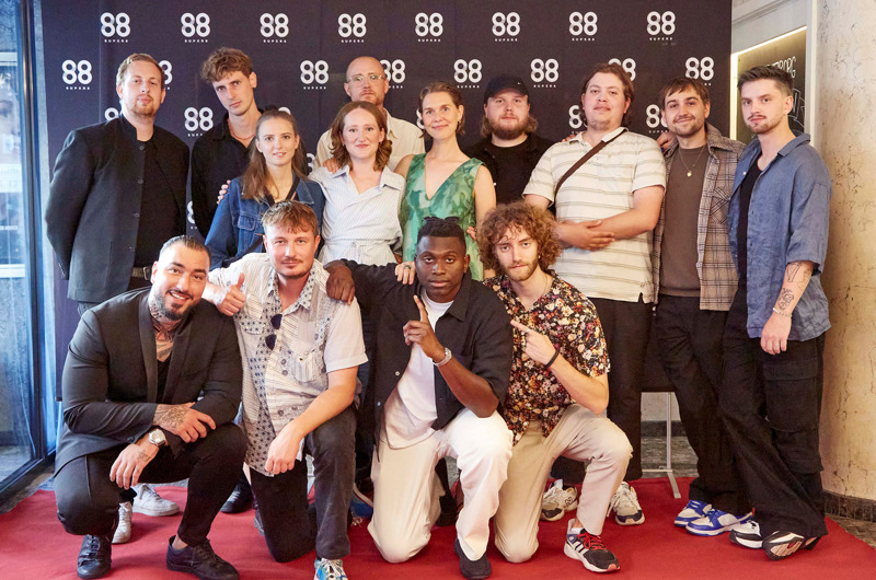 Årgang 11 fra SUPER8 til afgangspremiere i Nordisk Film Biografer på Trøjborg. Foto: Frida Sonne Hjulmand.